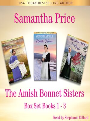 cover image of Amish Bonnet Sisters series Boxed Set Books 1--3
